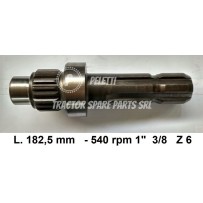 47130743 - 43B - 1" 3/8 Z 6 - PTO Shaft New Holland