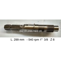 04344612 - 522256 - 1" 3/8 Z 6 - PTO Shaft Deutz