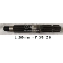 017736120/10 - 522258 - 1" 3/8 Z 6 - PTO Shaft Deutz