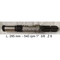 38018771 - TX7700 -  1" 3/8 Z 6 - PTO Shaft Renault Claas