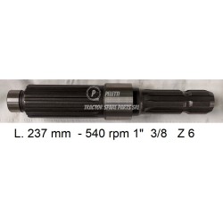 T29707  - T29707 - 1" 3/8 Z 6 - PTO Shaft John Deere