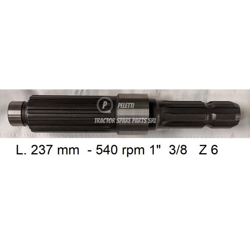 T29707  - T29707 - 1" 3/8 Z 6 - PTO Shaft John Deere