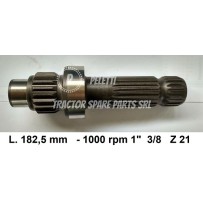 43C - 1" 3/8 Z 21 PTO Shaft New Holland | Officina Peletti