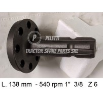 133000270156 - 138 - 1" 3/8 Z 6 - PTO Shaft New Holland