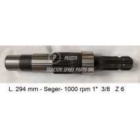 147A - 1" 3/8 Z 6 PTO Shaft Massey Ferguson | Officina Pele
