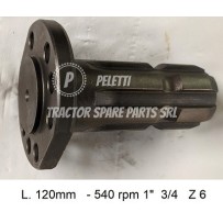 0.167.3660.0/30 - S3 - 1" 3/4 Z 6 - PTO Shaft Same