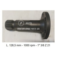 780/2 - 1" 3/8 Z 21 PTO Shaft Renault Claas | Officina Pele