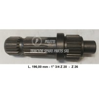 3552072M1 - 195/3 - 1" 3/ Z 20 - PTO Shaft Landini