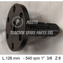 7700029619 - 192 - 1" 3/8 Z 6 - PTO Shaft Renault Claas